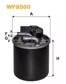 WIX FILTERS wf8500 -  Топливный фильтр